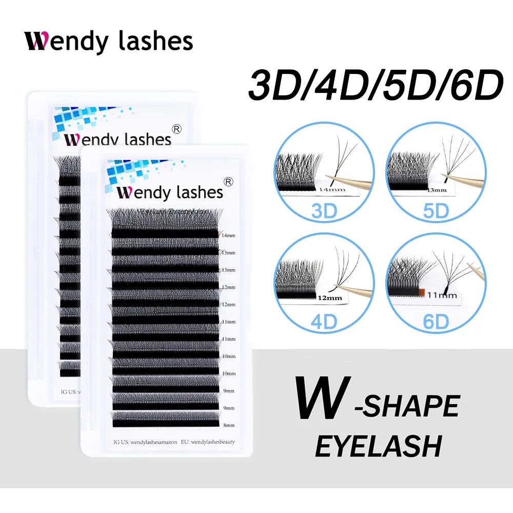 Eyelash Extension For Asian Eyes - Wendy Lashes W forma suministros Cilios