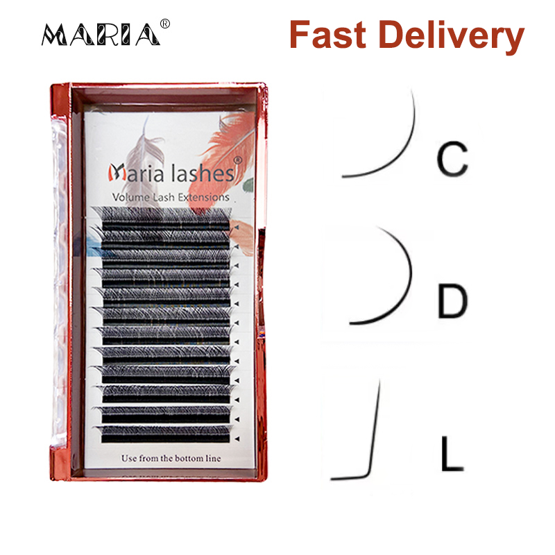Eyelash Extension Yelix - MARIA YY grupos de pestañas en