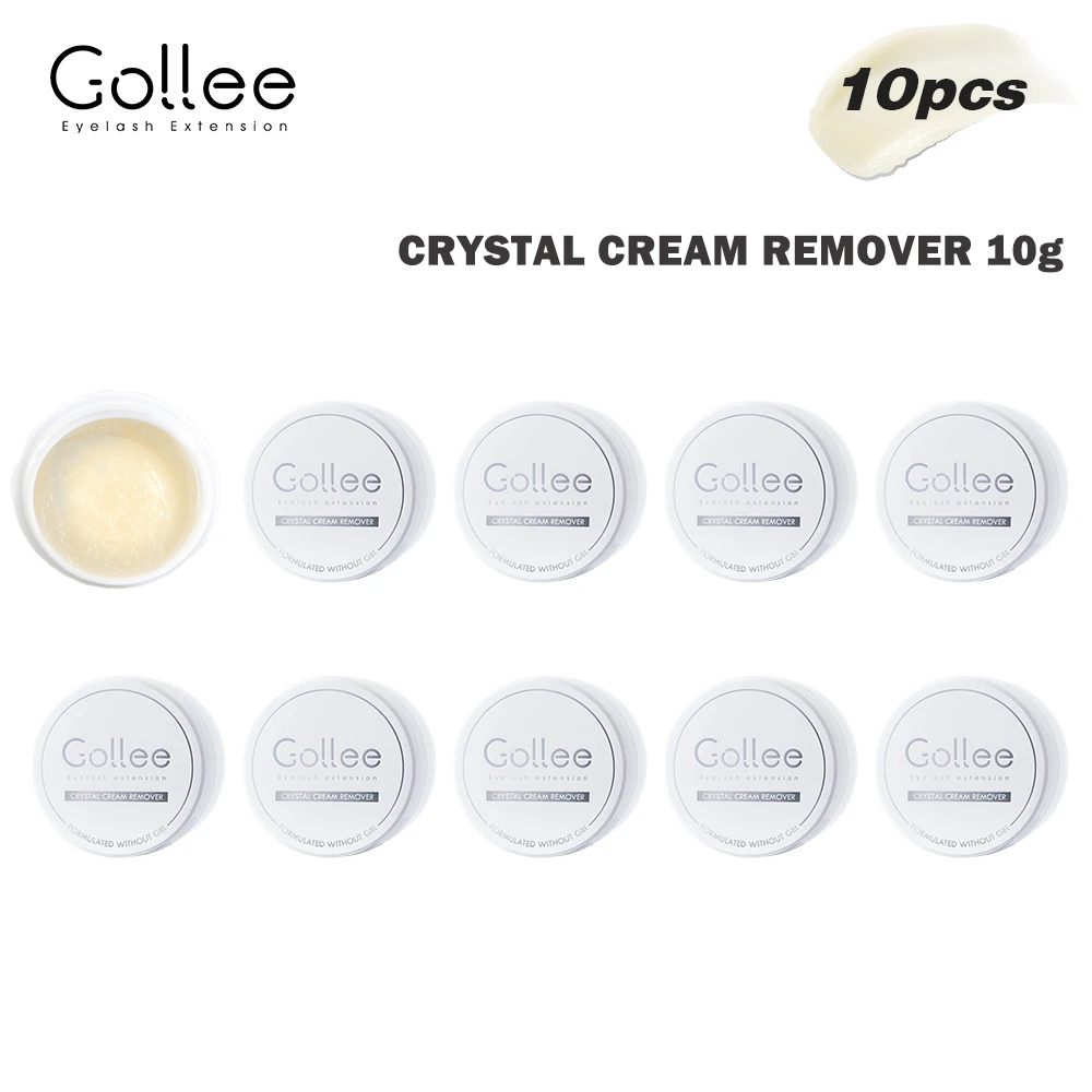 Eyelash Extension Is Safe - Gollee 5/10 PCS Crema removedora de