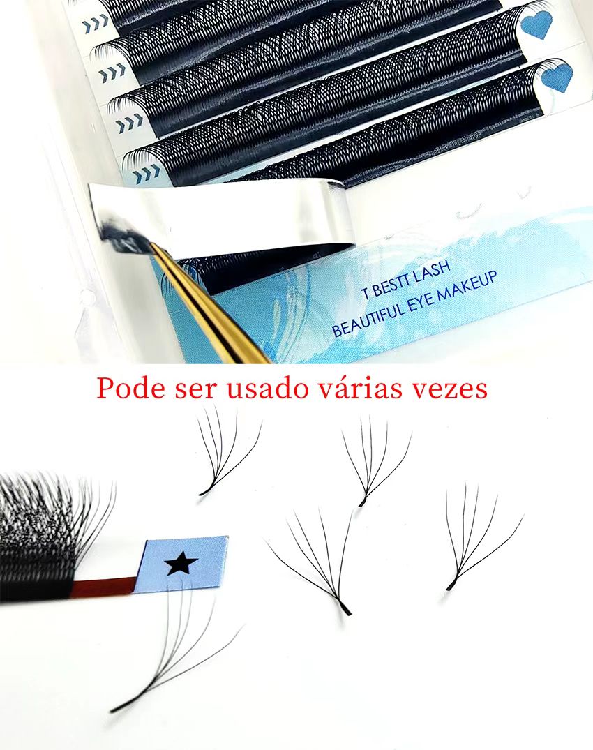 Tbestt 6DW forma pestañas YY e - Eyelash Extension Yelix reseña y precio
