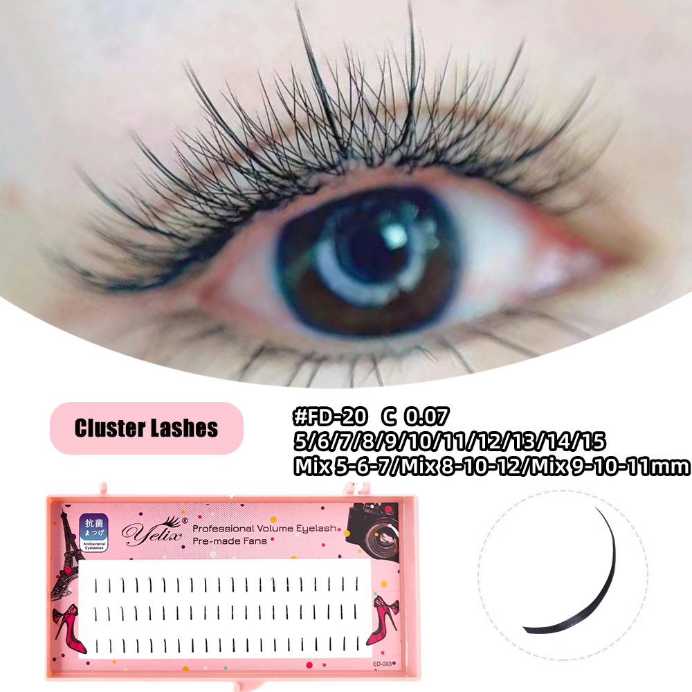 Pestañas Individuales Suaves N - Eyelash Extension Yelix reseña y precio
