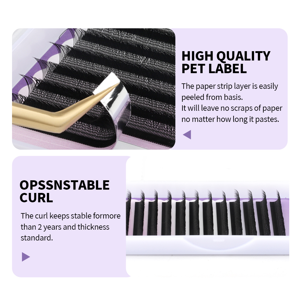 Wendy Lashes W forma Bloom 3D/ - Eyelash Extension Yelix reseña y precio