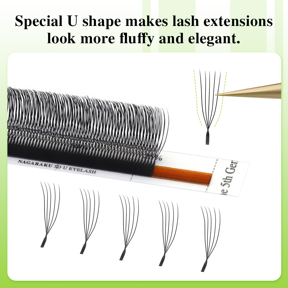 NAGARAKU-extensiones de pestañ - Eyelash Extension Yelix reseña y precio