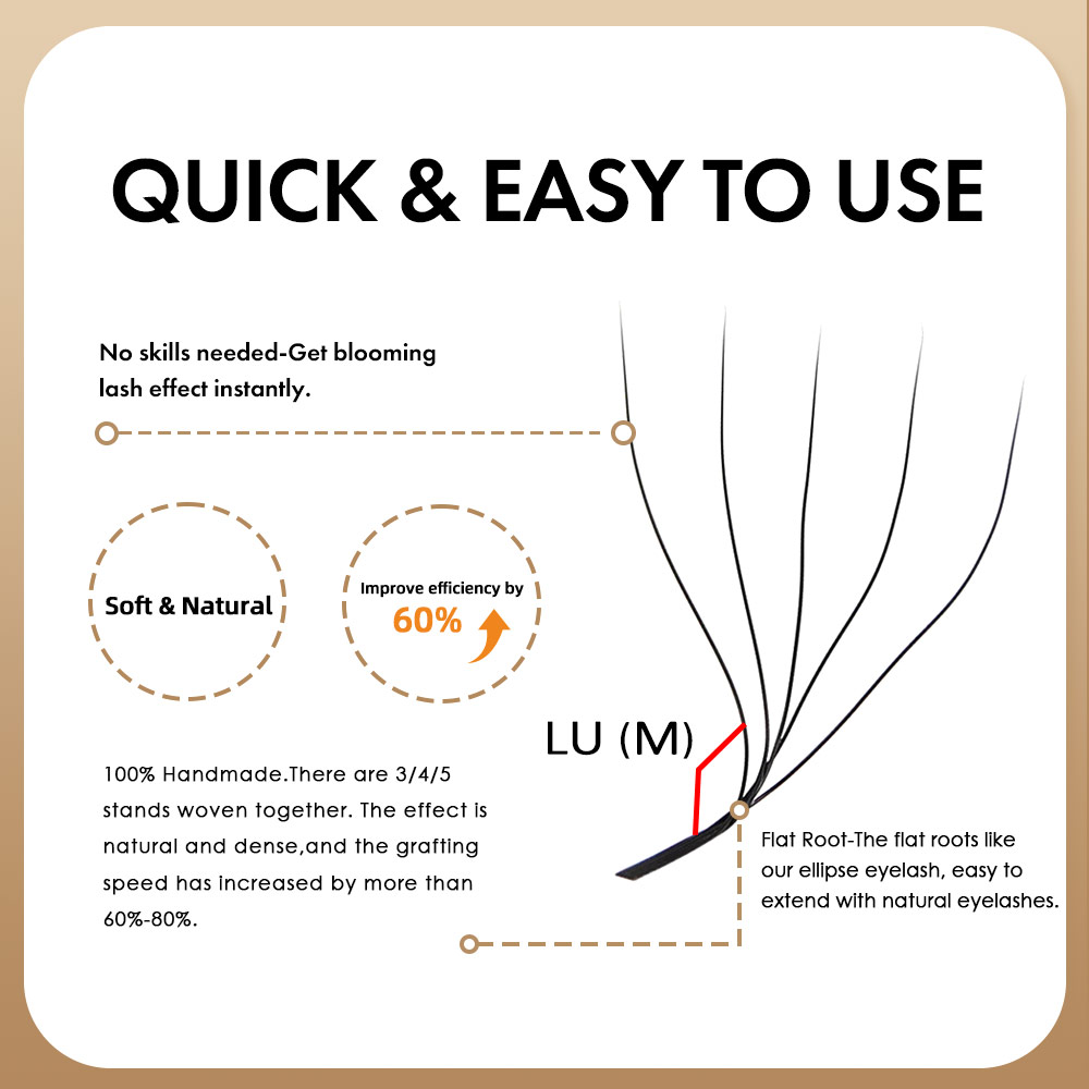 MASSCAKU L LU M Curl YY/W form - Eyelash Extension Yelix reseña y precio