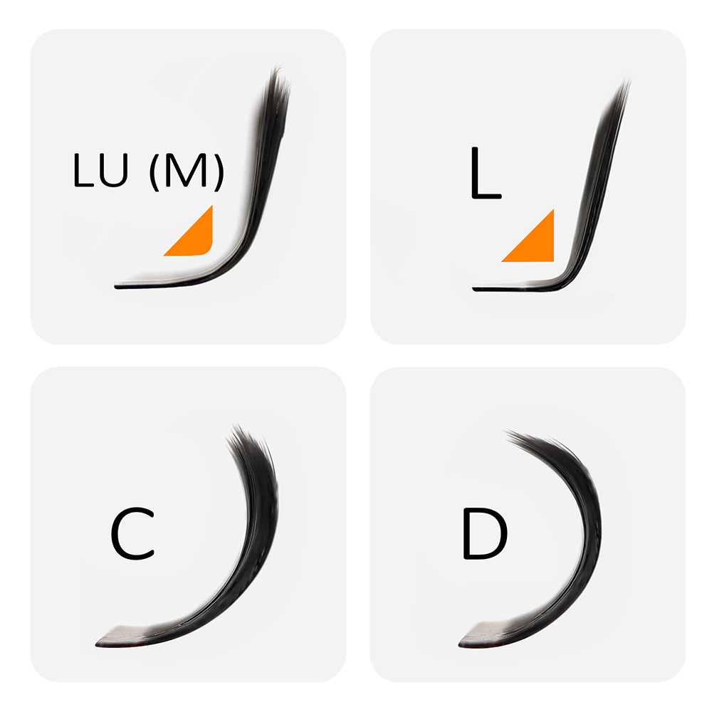MASSCAKU L LU M Curl YY/W form - Eyelash Extension Yelix reseña y precio
