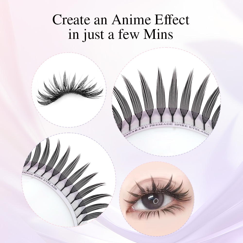 NAGARAKU Prefabricado Spire Pe - Eyelash Extension Yelix reseña y precio