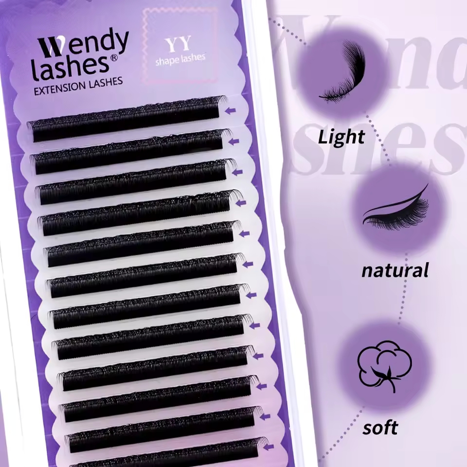 WENDY 2D YY forma C/D Curl Eya - Eyelash Extension Yelix reseña y precio