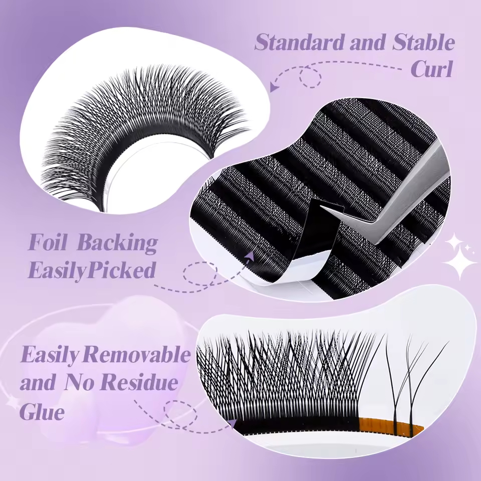 WENDY 2D YY forma C/D Curl Eya - Eyelash Extension Yelix reseña y precio