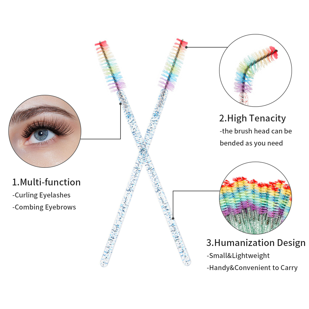 50PCS Pinceles de Maquillaje d - Eyelash Extension Review reseña y precio