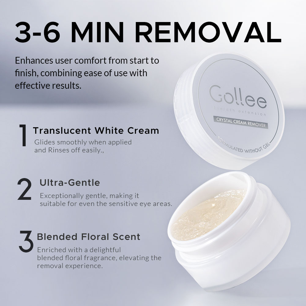 Gollee 5/10 PCS Crema removedo - Eyelash Extension Is Safe reseña y precio