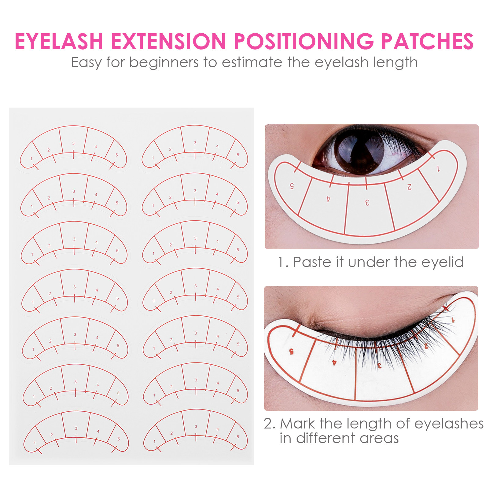 10 Parches de Posicionamiento  - Eyelash Extension Is Safe reseña y precio