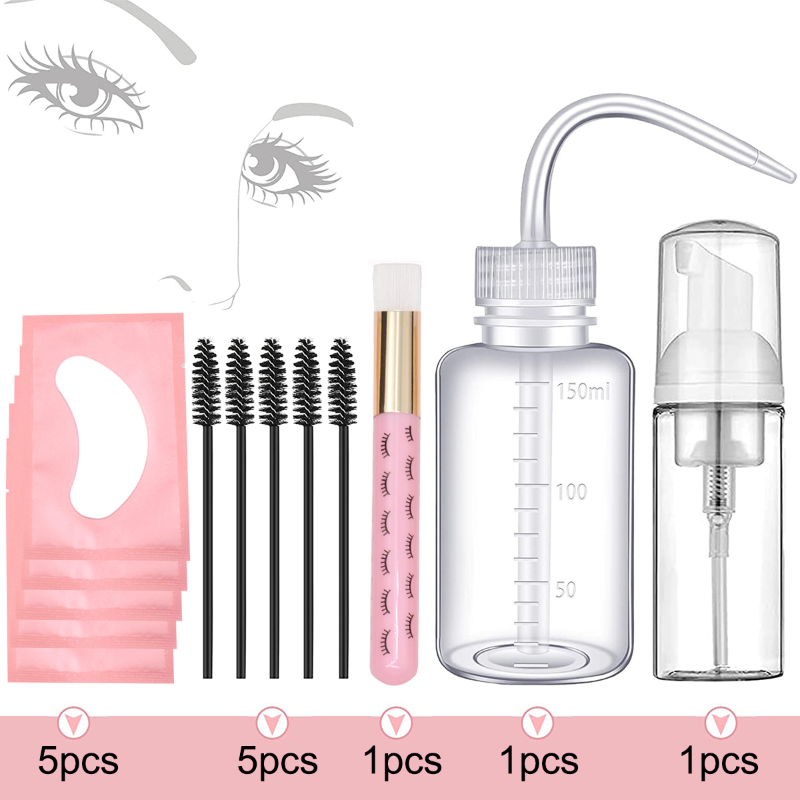 Kit de limpieza de extensiones - Eyelash Extension Wash reseña y precio