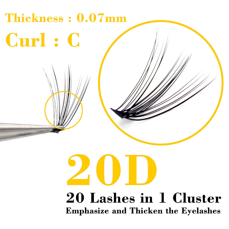 Kimcci 60 mechones extensión d - Eyelash Extension Review reseña y precio